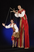 Detlefocus Flammenus und Dasha seine Lebenden Marionette Detlefocus Flammenus und Dasha seine Lebenden Marionette