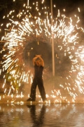 Feuershow auf Firmenevents